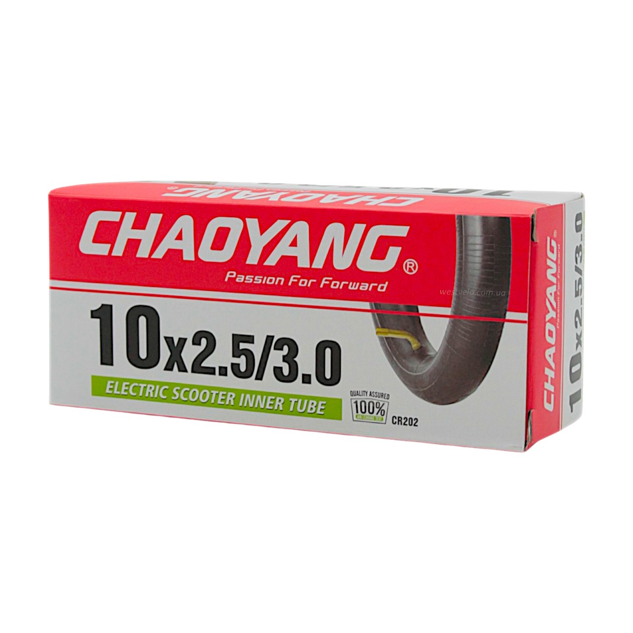 Камера вело Chaoyang Trazano 10x2.5/3.0 Shrader - Зображення 2