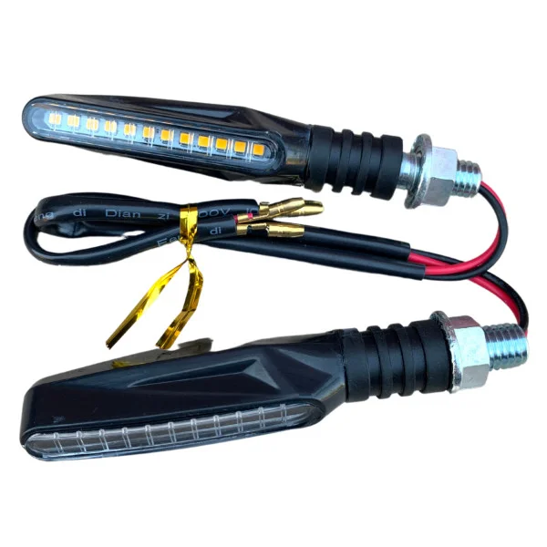 Тонкий LED бігаючий жовтий сигнал повороту JWBP для скутера