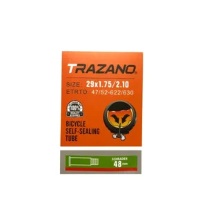 Велосипедна камера Trazano 29x1.75/2.10 з антипрокольним гелем і вентилем Schrader 48 мм