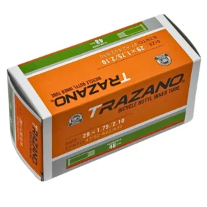 Велосипедна камера Trazano 29x1.75/2.10 з прямим вентилем Schrader 48 мм