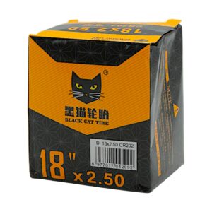 Купити камеру 18 кривий ніпель Black Cat CR202 для електротранспорту на головному фото.