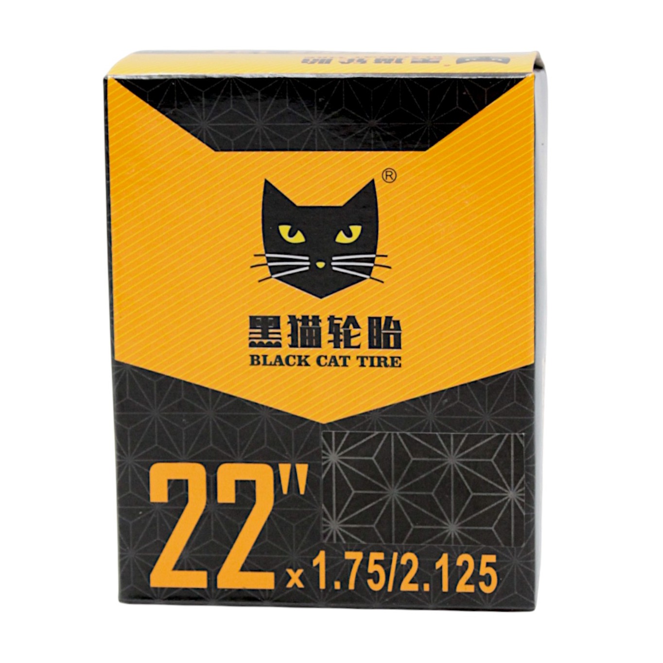 Камера 22-1.75-2.125 Black Cat AV 48мм для електровелосипеда E-Bike