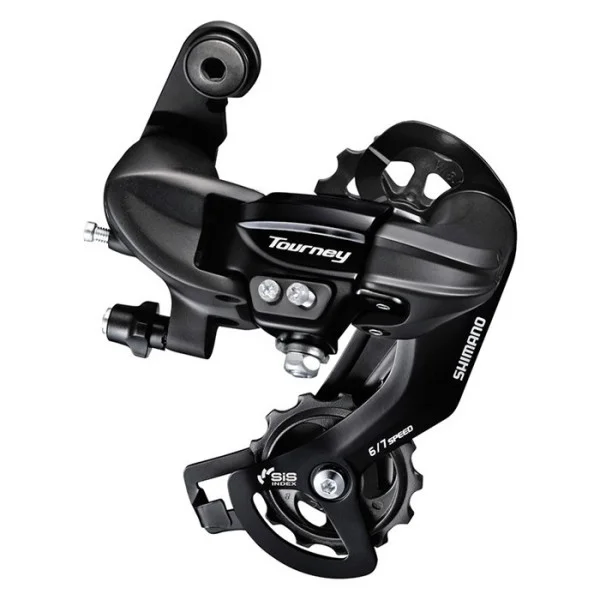 Задній перемикач Shimano RD-TY300-D на білому фоні