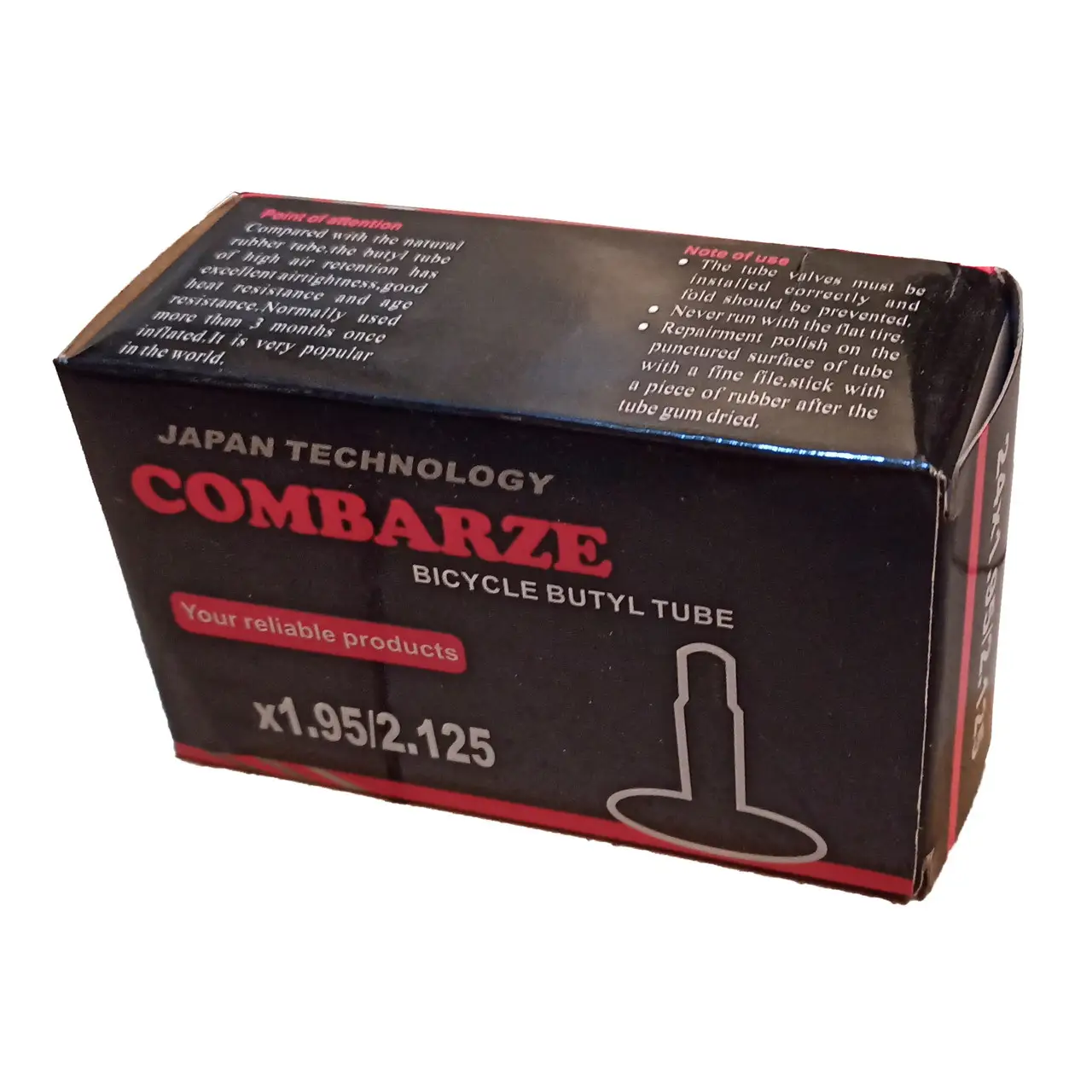 Камера Combarze 16х1.95/2.125 купити для ознайомлення на головному фото товару