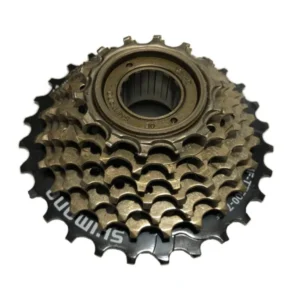 Тріскачка Shimano Tourney MF-TZ500-7 7 швидкостей 14-28T на білому фоні