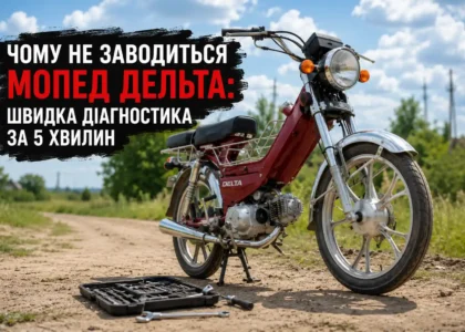 Швидкий посібник: чому не заводиться мопед Дельта
