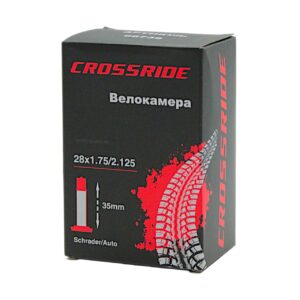 Камера 28 Crossride з коротким ніпелем AV 35mm для шин 1.75-2.125